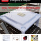 Bene Casa - Indoor & Outdoor Domino and Game Table Includes Domino and Scrabble Tile Racks and Cup Holders - Table Legs are Removable for Easy Storage