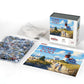 Boardwalk Cape Cod 500 Piece Jigsaw Puzzle Coastal Massachusetts Beach Puzzles with Premium Box, Gift for Adults and Family 16"x20"