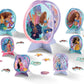 amscan The Little Mermaid Party Table Centerpiece Kit - 12.5" | Assorted Design | 1 Set of 27 Pcs.