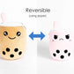 Original Boba Tea Reversible Boba Plush - Happy to Mad