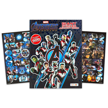 Marvel Avengers Coloring Book Super Set with Stickers (3 Jumbo Books - Over 300 Stickers Total Featuring Captain America, Thor, Hulk, Iron Man