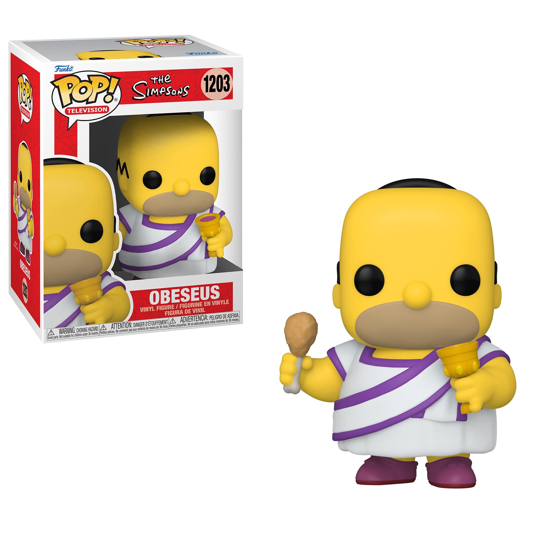 Funko POP! The Simpsons Collector Set - Bartigula Bart, Emperor Montimus, Lisandra Lisa, Marjora Marge, and Obeseus Homer