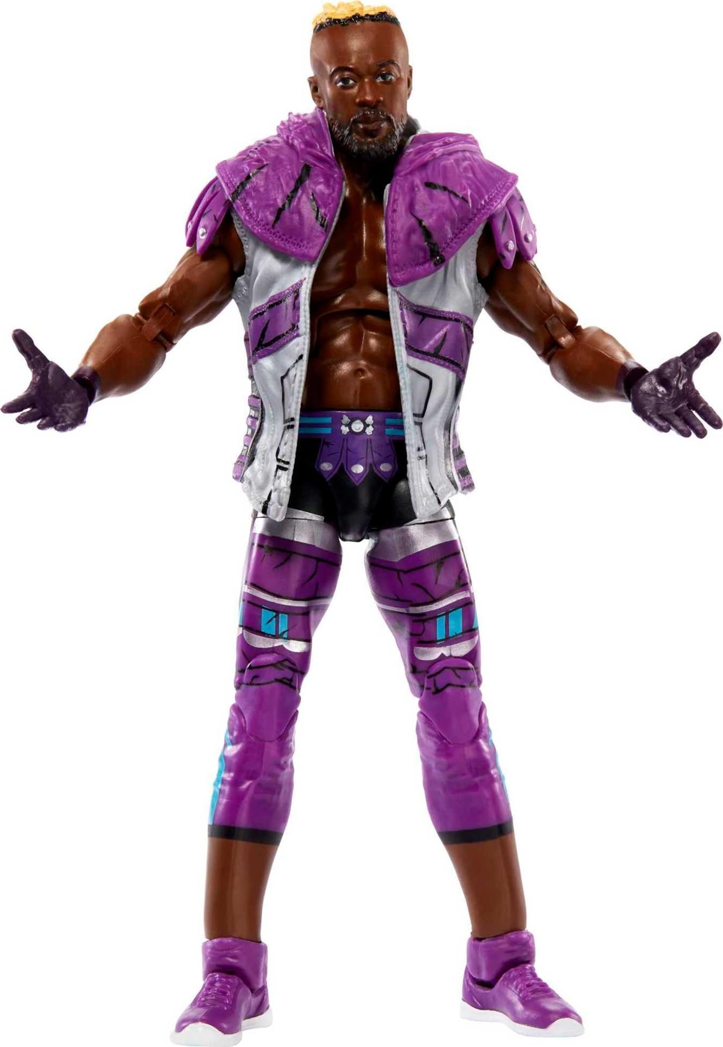 WWE Kofi Kingston Elite Collection Action Figure, 6-inch Posable Collectible Gift for WWE Fans Ages 8 Years Old & Up