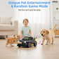 PanniOhye 3-in-1 Smart RC Car with Follow & Escape Modes, 360° Stunt Drift, Voice/Light Effects, and Pet Play Mode, 4WD Remote Control Car Toy