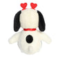 Aurora® Adorable Peanuts® Love On The Mind™ Snoopy Stuffed Animal - Officially Licensed Toys for All Snoopy Fans - Nostalgic Gift for Adults