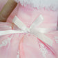Inspired by Jewel Dixie the Deer Plush Doll | Handmade Stuffed Woodland Animal Toy for Kids & Young Girls | Cute Pink & White Nursery Decor