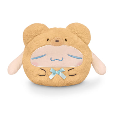 TeeTurtle Reversible Sanrio Cinnamoroll Plushie 6-Inch Teddy Bear Two-Sided Flip Plush Toy with Embroidered Details - Cute Mini Collectible Plush