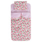 Rakki Dolli Baby Doll Sleeping Bag Set Sweet Dream Bed Dolls Sleepover Bag with Side Zipper (Pink Rose)