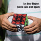 LOVK Magic Cube,Gear Cube,Speed Cube with 360-degree Rotating Three-Dimensional Gear Structure,Suitable for Brain Development Puzzle Games