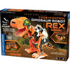 Thames & Kosmos Code+Control Dinosaur Robot REX Robotics & Engineering STEM Kit | Build & Program a Robotic T. Rex | Includes Sensor, Motor, Lights