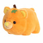 Aurora® Spooky Spudsters™ Patty Pumpkin Bear™ Stuffed Animal - Round Shape Makes for Comforting Cuddles - Perfect for Halloween Decorations and Gifts