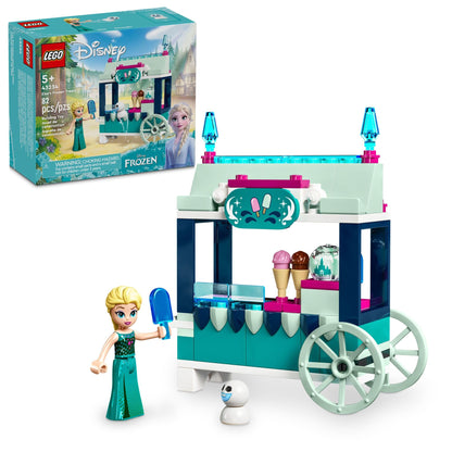 LEGO Disney Frozen Elsa’s Frozen Treats Building Set, Includes Elsa Mini-Doll and a Snowgie Figure, Elsa Toy Makes a Fun Gift for Girls and Boys who