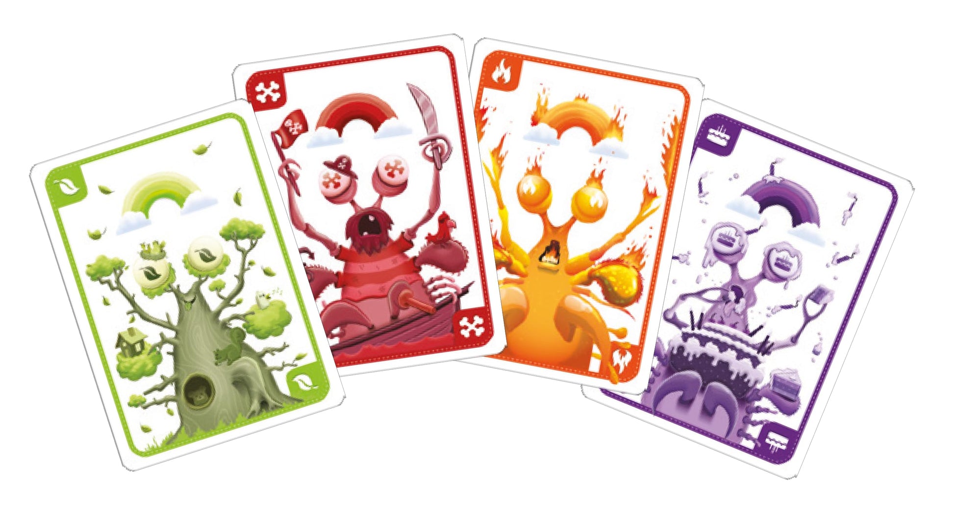 Exploding Kittens, Mantis: Grab & Game, Party Game, Card Game, 2-4 Players, from 7+ Years, 10 Minutes, German, Multicoloured, Colourful