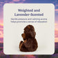 warmies Microwavable & Weighted Stuffed Animals, Beaver - Soothing Warmth Plushies - Lavender-Scented Weighted Plushie Comfort - Stuffies for Adults