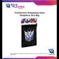 Renegade Game Studios Transformers Decepticon Dice Bag - RPG Drawstring