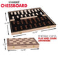 GothamChess Board | Foldable & Portable, Magnetic Chess Pieces, Organized Fitted Storage, Includes Course by International Master Levy Rozman, Game