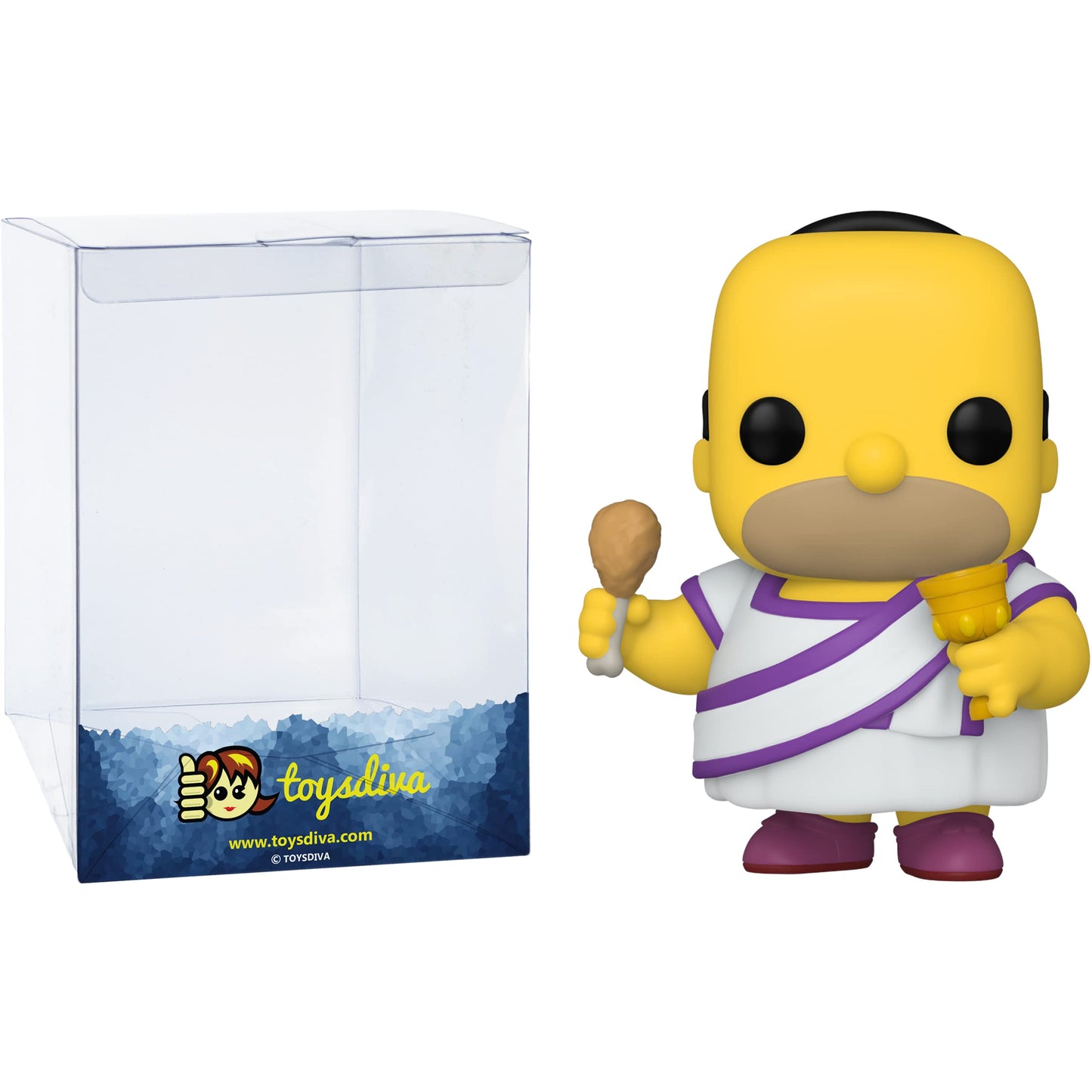 Obeseus: P?o?p?! TV Vinyl Figurine Bundle with 1 Compatible 'ToysDiva' Graphic Protector (59299 - B)
