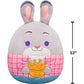 Squishmallows Original 12in Disney Judy Hopps with Carrots - Official Jazwares Plush (Medium-Sized)