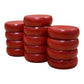 26 Red and Blue Crokinole Discs - Full Set (Large Discs - 1 1/4 Inch Diameter (3.2cm))
