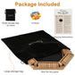 Exqline Shut The Box Game for 2-6 Players, Wooden Board Table Math Game with 14 Dice, 6 Way Classic Puzzle Board Games for Home Classroom or Pub