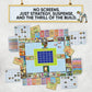 Build-iT Step By Step Board Game. Exciting House Construction Strategy Board Game for Family and Friends