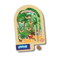Upbounders® Alma’s Way™ Coconuts Wooden Pinball - Hand-Held Travel Pinball Toy for Kids 3+ - Island Adventure Screen-Free Play
