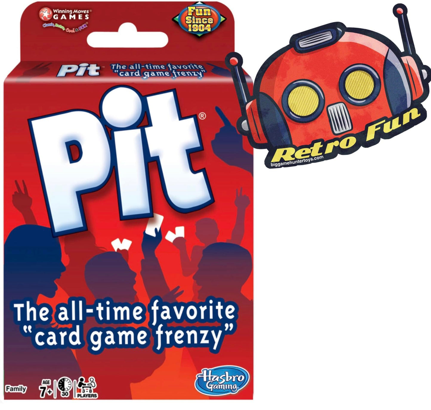 Big Game Toys~Pit Card Game with Free BGT Sticker