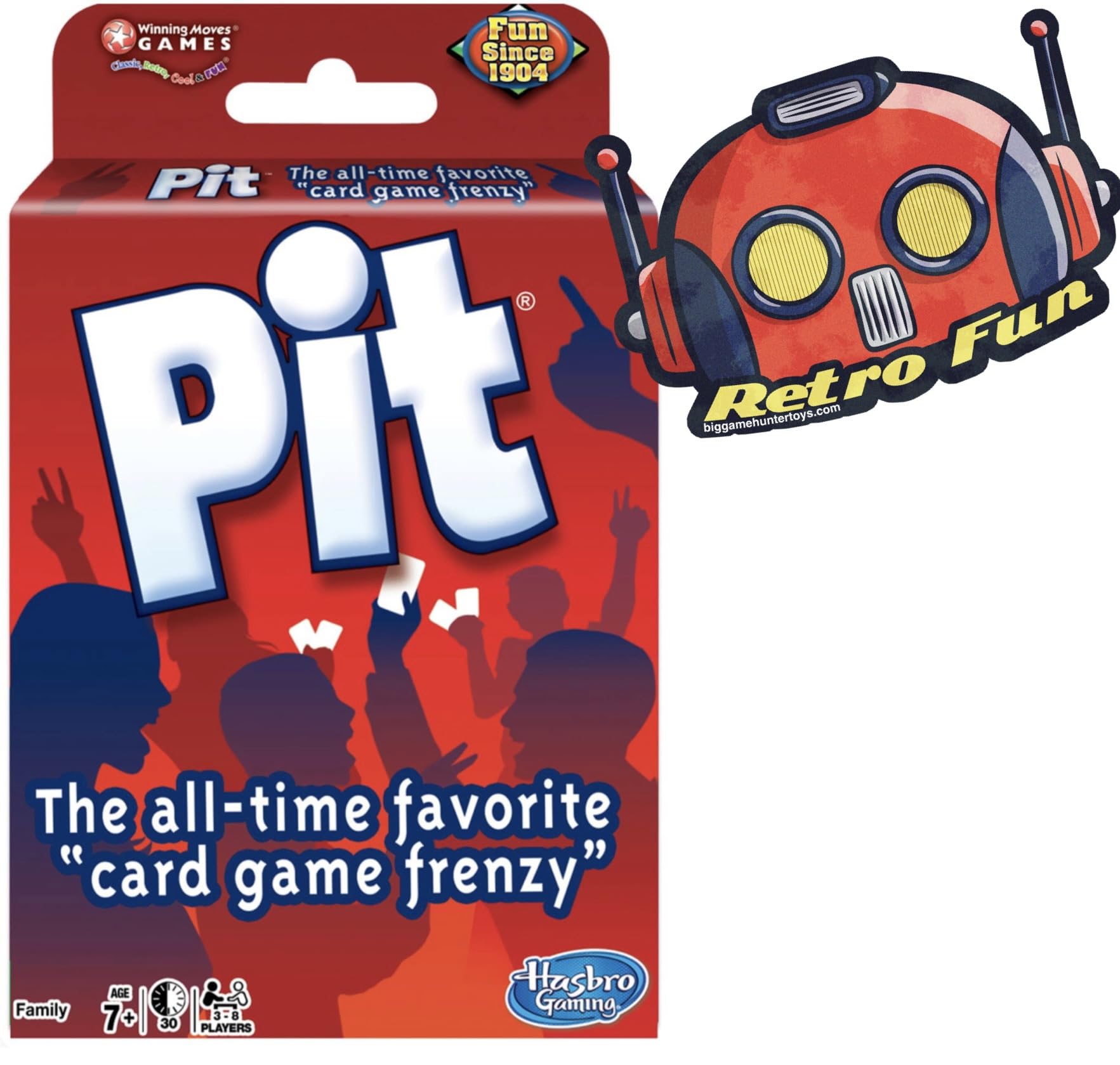 Big Game Toys~Pit Card Game with Free BGT Sticker