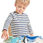 Tender Leaf Toys Coastal Creatures - 8 Wooden Ocean Animal Figurines with a Display Shelf - Classic Toy for Pretend Play - Develops Creative