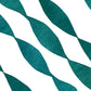 TEAL Crepe Paper Streamers, 2 ROLLS, 145 FT TOTAL, MADE IN USA!