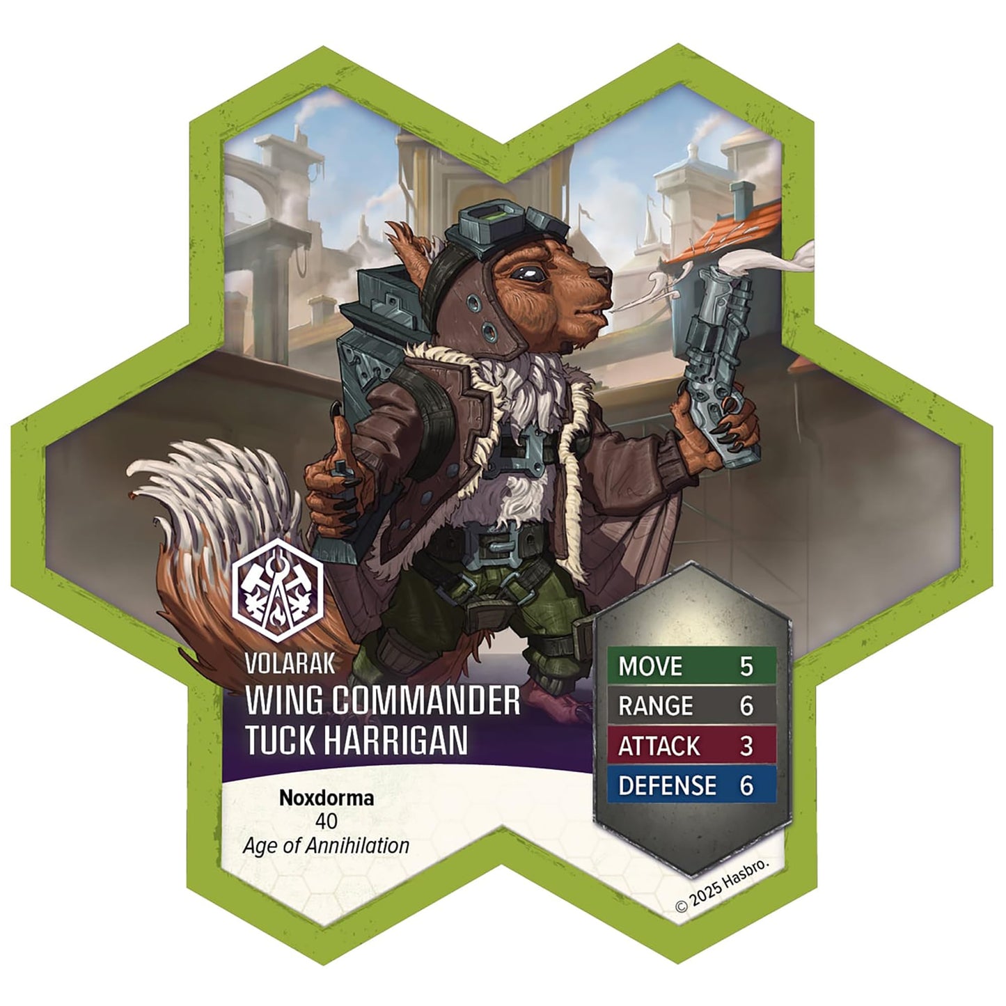 Renegade Game Studios Heroscape Age of Annihilation: Wing Commander Tuck Harrigan & Vorid Glidestrikers Army Expansion Board Game Miniatures