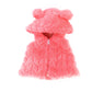 American Fashion World Coral Bear Vest Pants Set for 18-Inch Dolls | 3 Piece | Premium Quality & Trendy Design