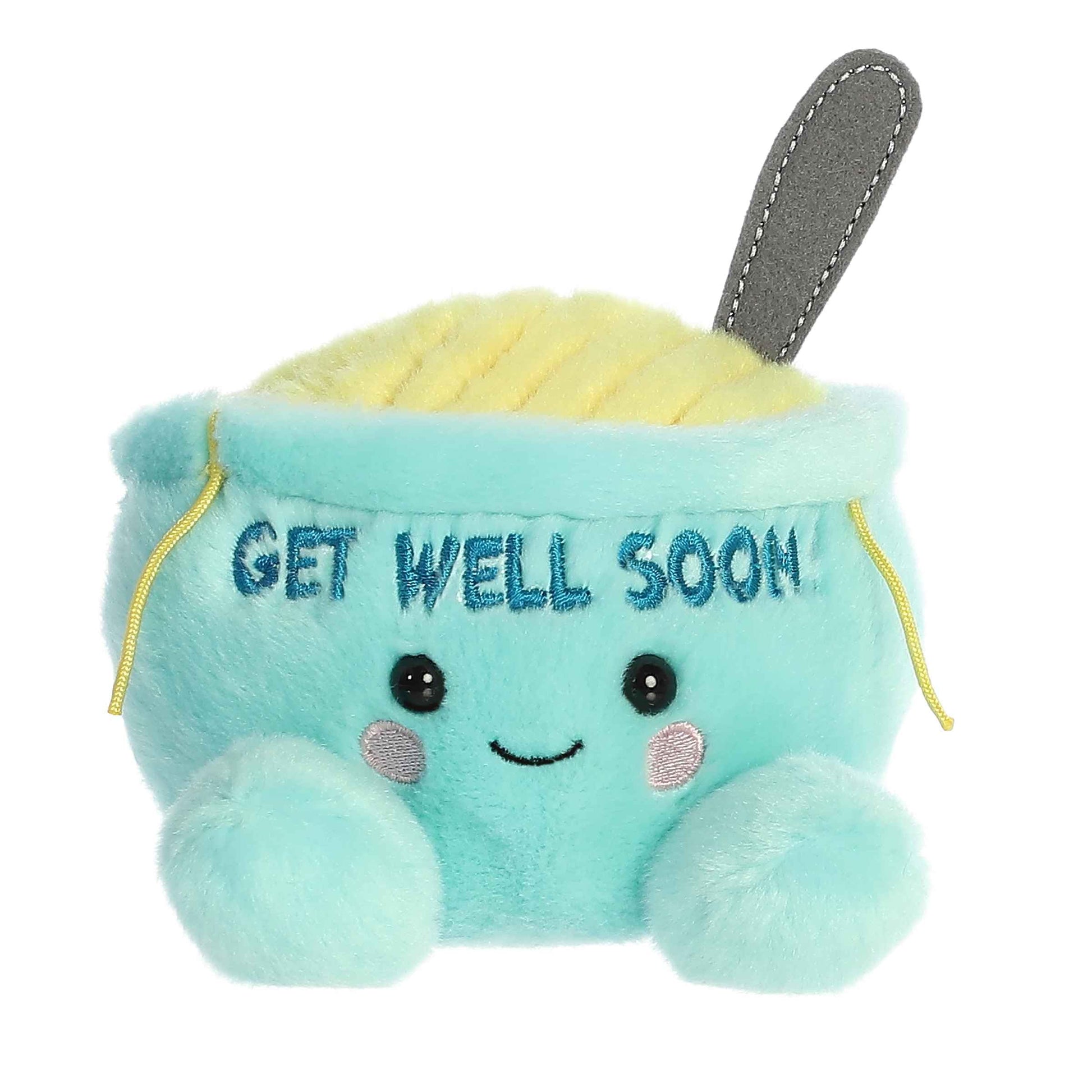 Aurora® Adorable Palm Pals™ Welly Chicken Soup™ Stuffed Animal - Fun Collectible Plush for Kids and Adult Collectors - Perfect for Decorating Rooms