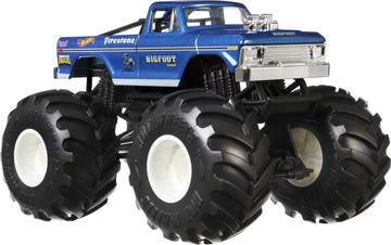 Hot Wheels Monster Trucks 1:24 Scale Assortment for Kids Age 3 4 5 6 7 8 Years Old Great Toy Trucks Large Scales