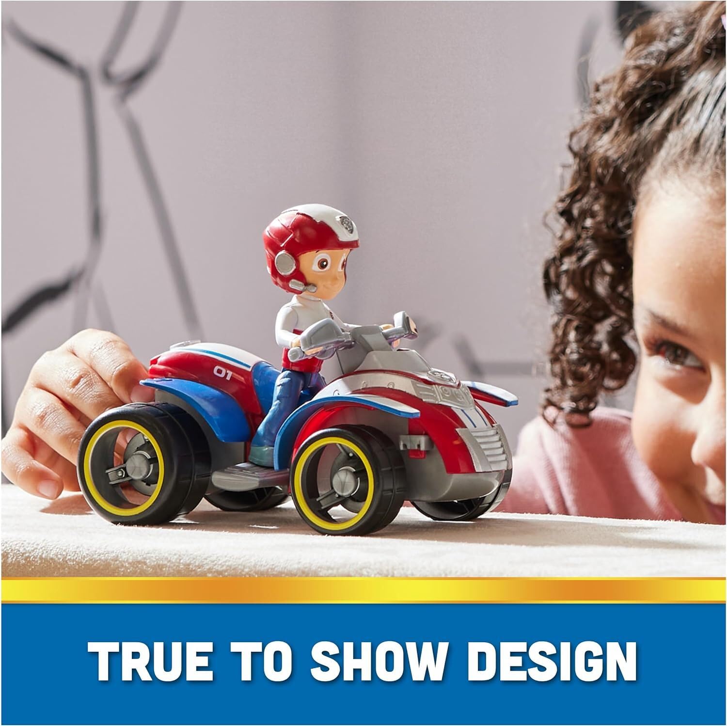 Paw Patrol, Ryder’s Rescue ATV, Toy Vehicle with Collectible Action Figure, Sustainably Minded Kids’ Toys for Boys & Girls Aged 3 and Up
