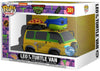 Funko Pop Ride SUPDLX! Movie: Teenage Mutant Ninja Turtle - Leonardo in Van (Exc), Collectable Vinyl Figure - 73578