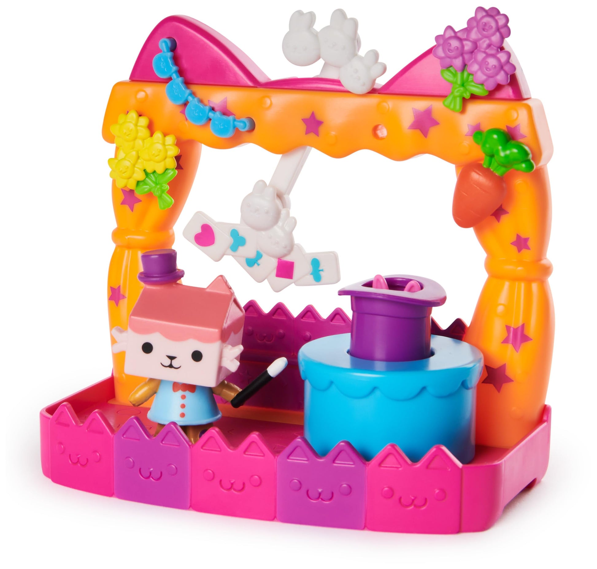 The Gabby Dollhouse - Balcony Talent Show 'Baby Box' GABBY'S Dollhouse + Figure Baby Box + Dollhouse Accessories - 6071358 - Children's Games - Toys