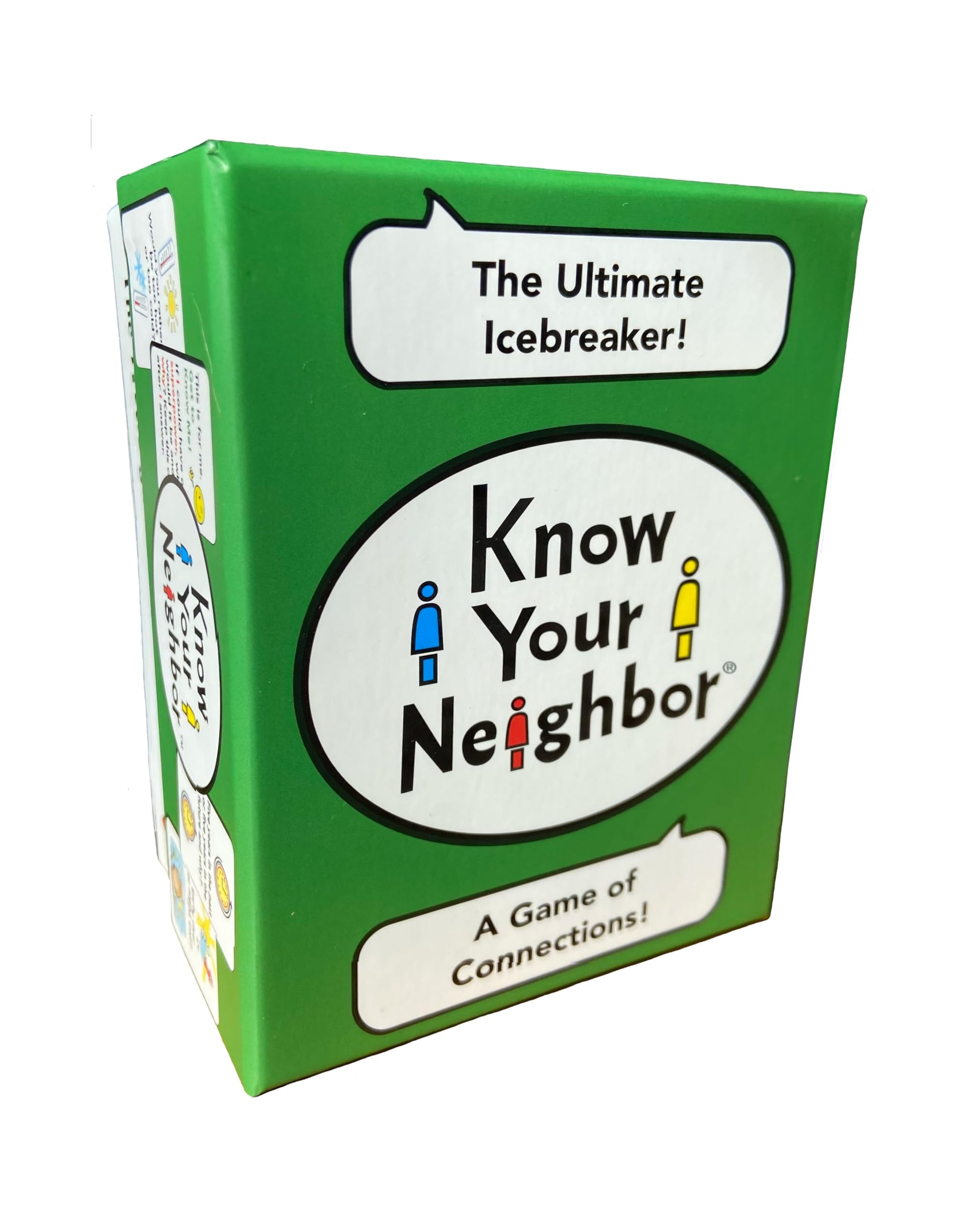 Know Your Neighbor® - The Ultimate Icebreaker for Kids, Tweens, Teens, Adults. Great Family Card Game! Conversation Starter that Sparks Real