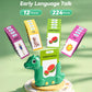 Talking Flash Cards for Toddlers 1-3, Montessori Learning Toys with 224 Words, Pocket Speech Toys for Language Development, Speech Therapy Toys