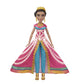 Disney Princess Aladdin Glamorous Jasmine Deluxe Fashion Doll with Gown, Shoes, & Accessories, Inspired by Disney's Live-Action Movie, Toy for Kids &