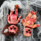 YYPLIAN 2pcs Halloween Creepy Dolls, 10 inch Bloody Haunted Doll Scary Hanging Zombie Dolls with Rope, Halloween Scary Horror Decoration Haunted House