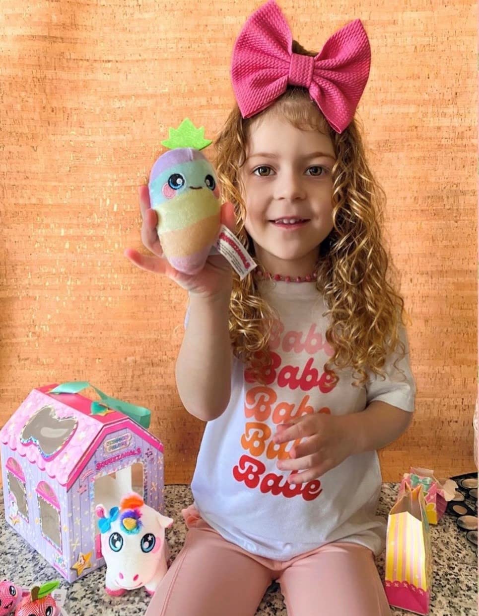 Squeezamals Plush Unicorn Palace