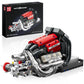 Formula One Engine Building Blocks, 980PCS Motor Model Sets for 14+