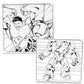 Marvel Avengers Color by Number Coloring Pad Activity Set Iron Man Captain America Color By Number Activity Book Bundle | Crayons, Coloring Pages