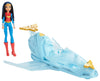 DC Super Hero Girls Wonder Woman & Invisible Jet Dolls, Multicolor, 19.0 inches tall