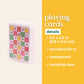 ban.do Game On! Waterproof Playing Cards, Standard 52 Deck of Cards, Waterproof Cards with Storage Case