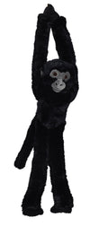 Wild Republic Hanging Monkeys Black Spider Monkey Stuffed Animal - 20"