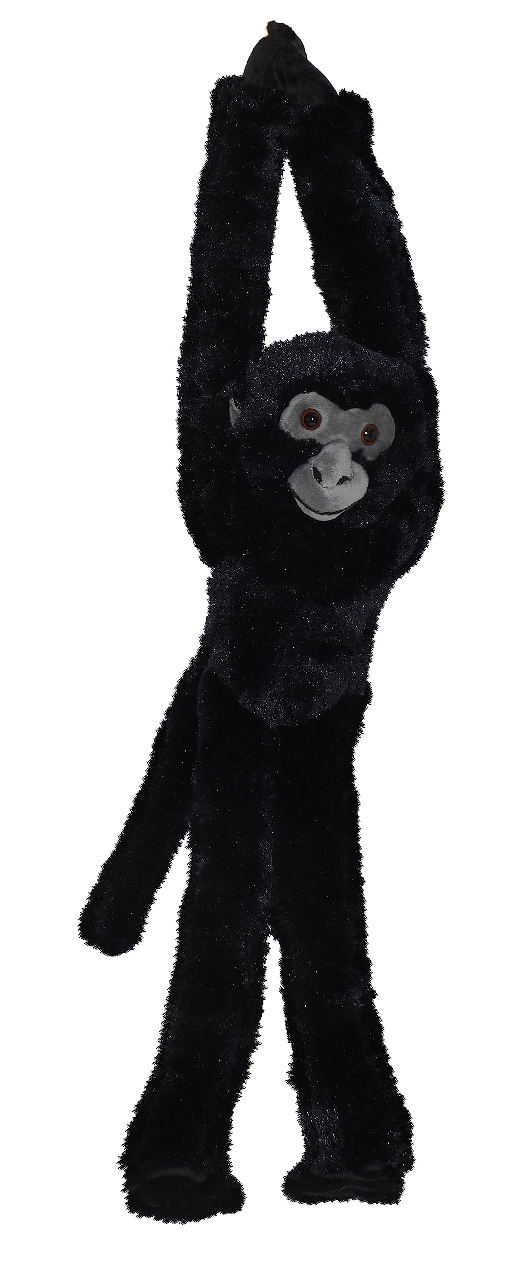 Wild Republic Hanging Monkeys Black Spider Monkey Stuffed Animal - 20"