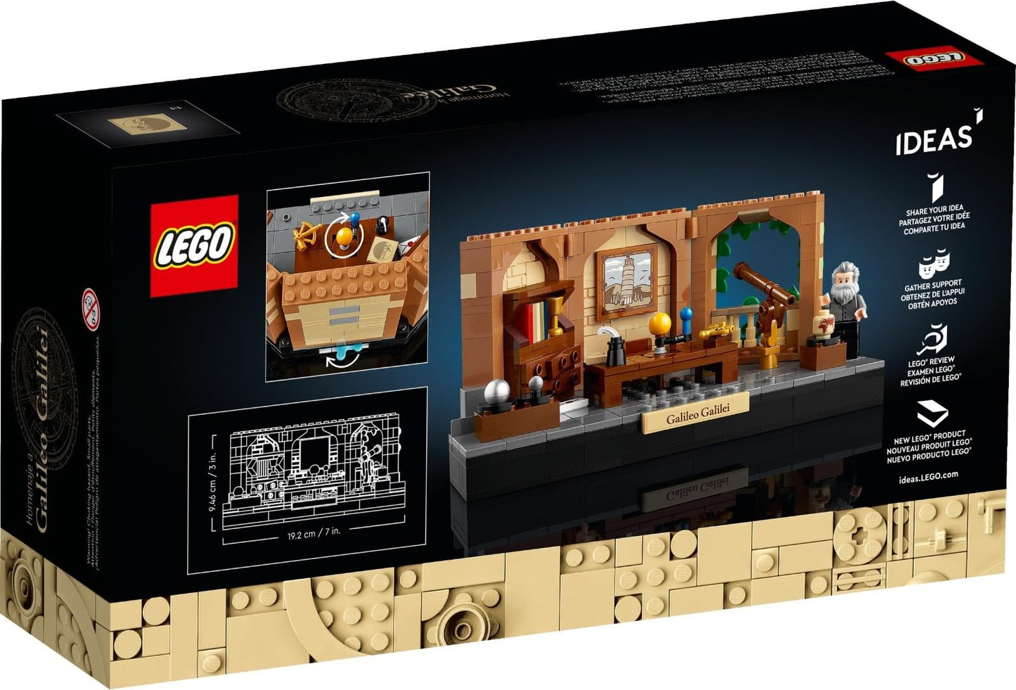 LEGO Ideas 40595 Tribute to Galileo Galilei Exclusive GWP (307 pcs)