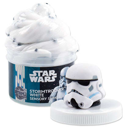 STAR WARS Stormtrooper White Slime, 8oz Star Wars Slime & Merch, Pre-Made Slime, Party Favors for Kids, Perfect for Goodie Bags, Desk Toys, Great